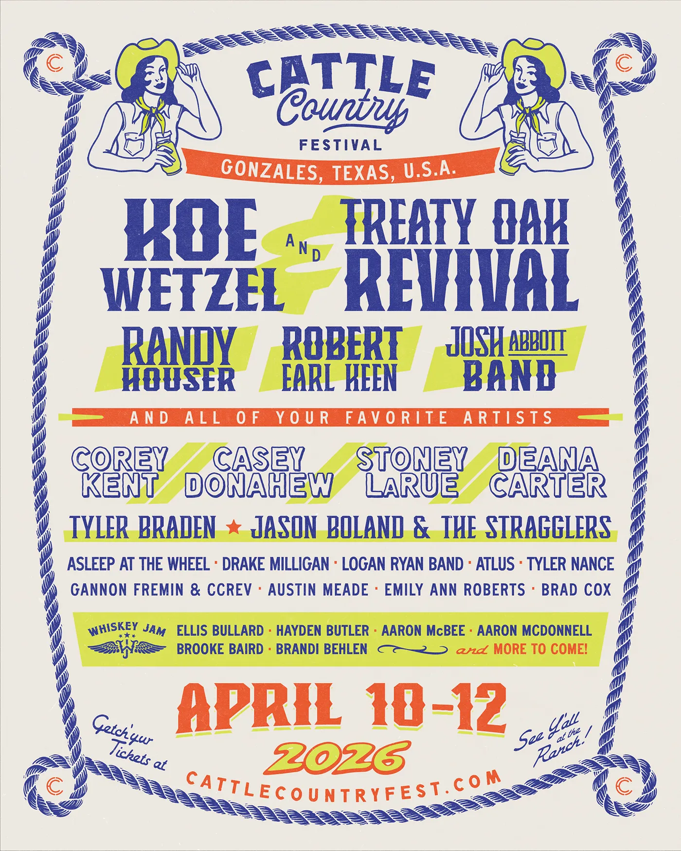 Festival Lineup Poster