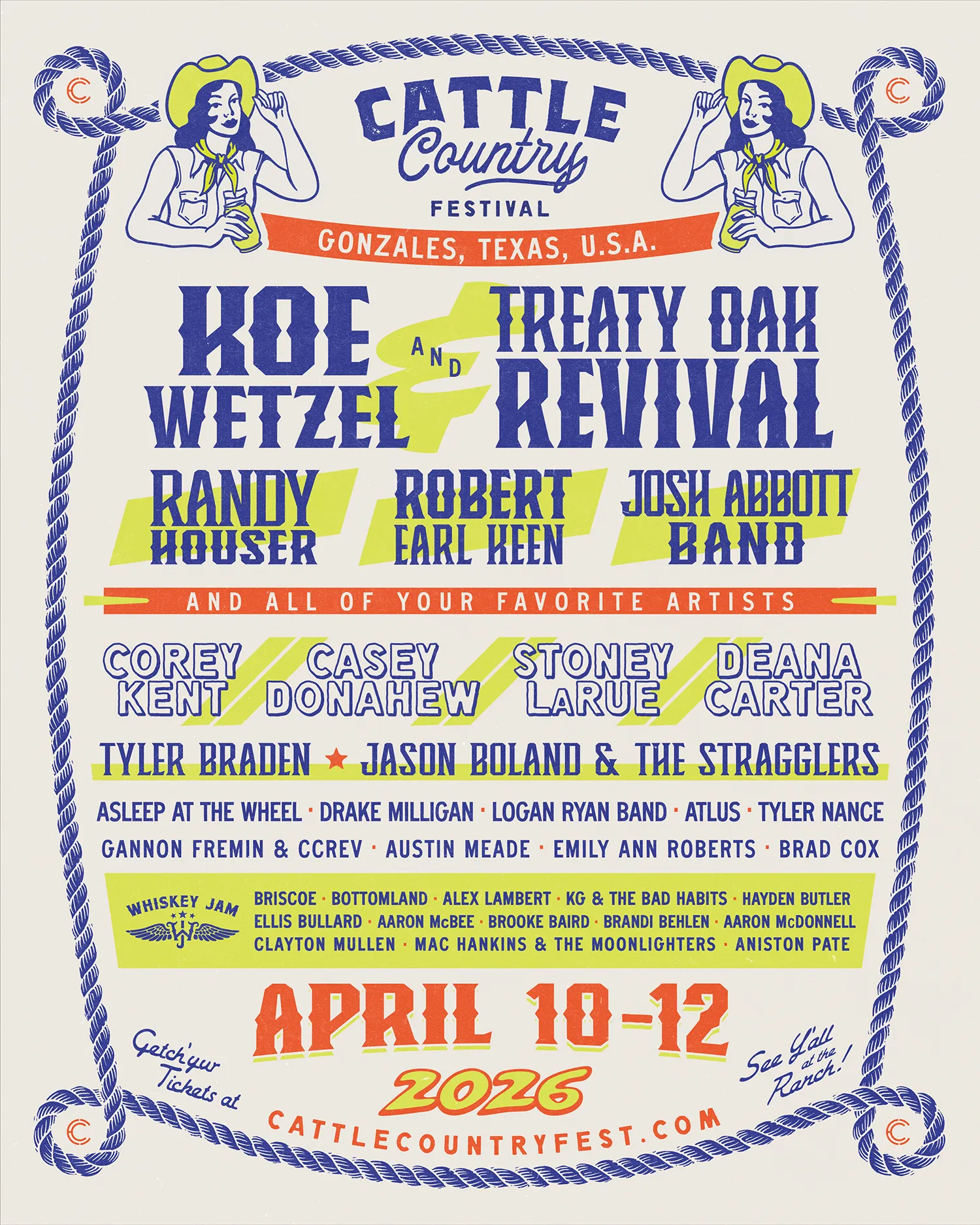 Festival Lineup Poster